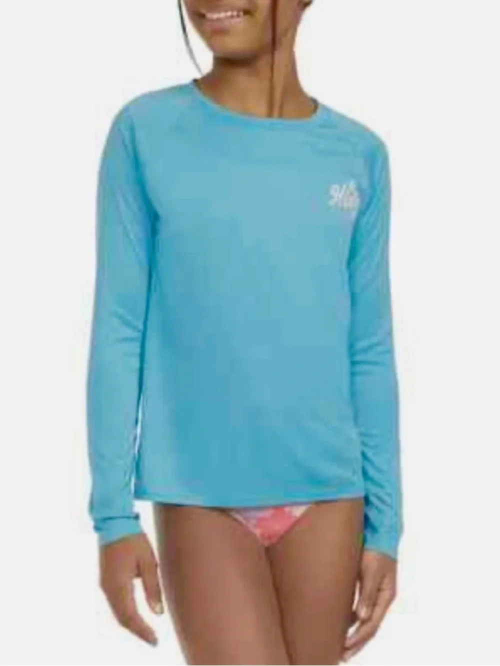 NWT Hurley Kids Blue Rash Guard